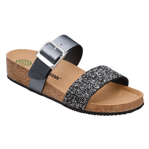 Klapki buty Dr Brinkmann 701036-92 Srebrne brazowy Dr Brinkmann 36 okazyjna cena NeptunObuwie.pl