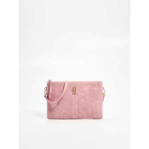 Mohito - Skórzana torebka - Różowy rozowy Mohito One Size 