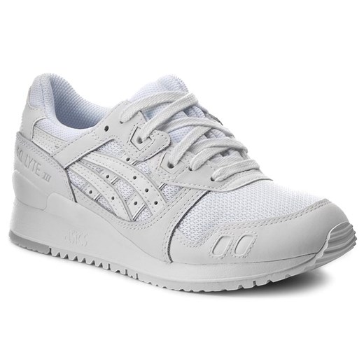 Sneakersy ASICS - TIGER Gel-Lyte III H7N3N White/White 0101 Asics szary 37 eobuwie.pl