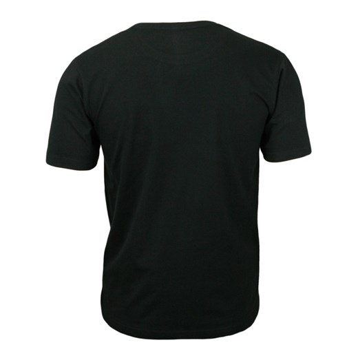 Czarny T-Shirt Męski, Klasyczny, Bez Nadruku, 100% BAWEŁNA - Basic Store TSBSTR0001CZAR