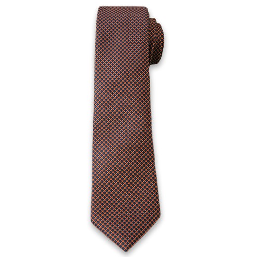 Elegancki Krawat Męski w Drobne Groszki, Kropki - 6 cm - Alties, Kolorowy KRALTS0094 ze sklepu JegoSzafa.pl w kategorii Krawaty - zdjęcie 37282810