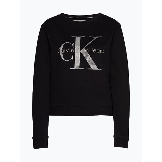 Calvin Klein Jeans - Damska bluza nierozpinana, czarny Van Graaf  L vangraaf