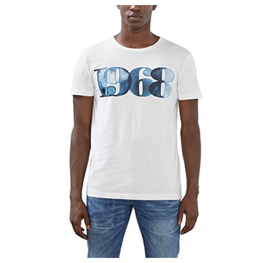 ESPRIT T-shirt mężczyźni, kolor: biały szary Esprit sprawdź dostępne rozmiary okazja Amazon 
