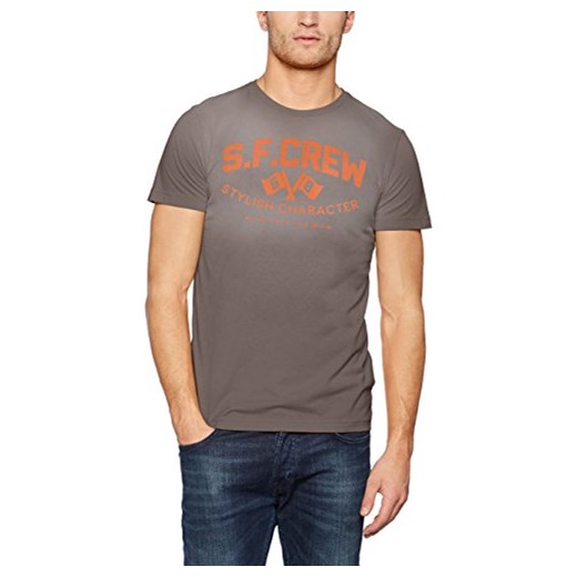 ESPRIT T-shirt mężczyźni, kolor: szary Esprit szary sprawdź dostępne rozmiary okazja Amazon 