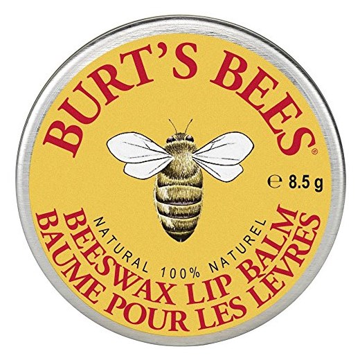 Burt's Bees 100% Natural Lip Balm Tin, bees Wax (puszka w tradycyjnej), 1er Pack (1 X 8,5 G) zolty Burt`s Bees  Amazon promocja 