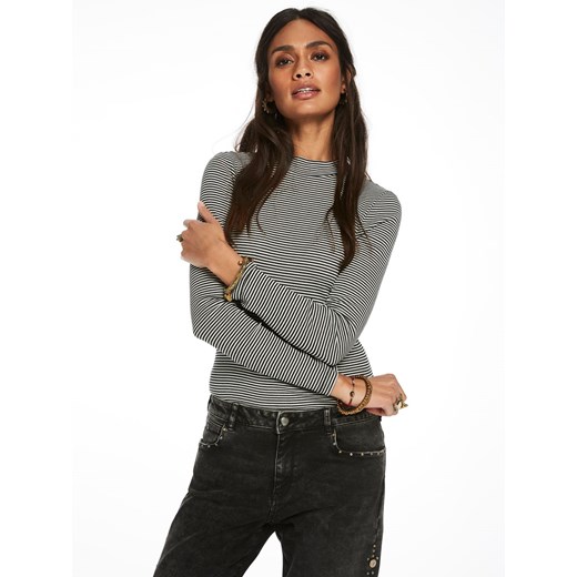 Crew Neck Long Sleeve Top  szary Scotch&Soda  