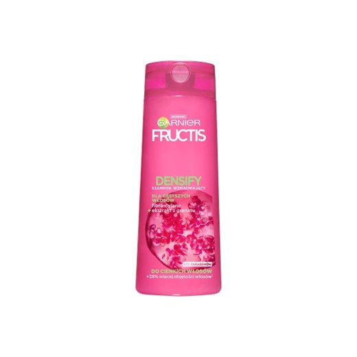 Fructis Densify szampon wzmacniający do cienkich włosów 250 ml Garnier rozowy Tagomago.pl