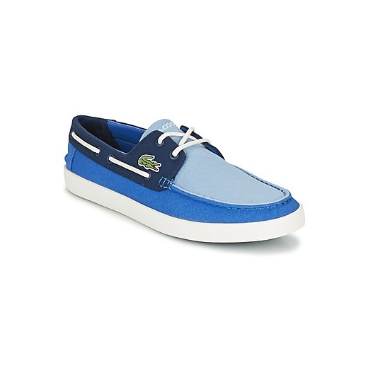 Lacoste Buty żeglarskie KEELLSON 217 1 Lacoste niebieski Lacoste 43 okazyjna cena Spartoo