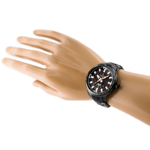 Zegarek Naviforce czarny analogowy 