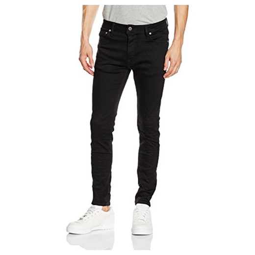 Spodnie jeansowe JACK & JONES dla mężczyzn, kolor: czarny (Black Denim)