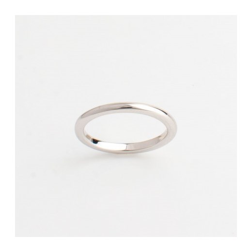 Srebrny knuckle ring / pierścionek na mały palec bialy KINGY.PL