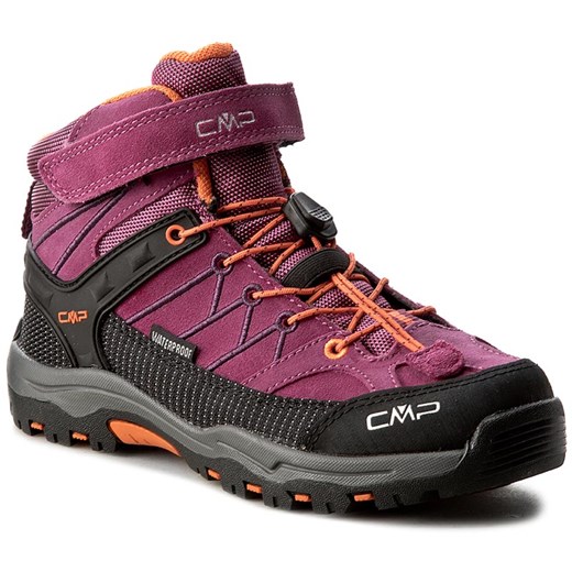 Trekkingi CMP - Kids Rigel Mid Treking Shoe Wp 3Q12944 Berry C756