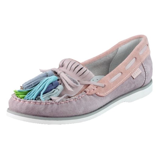 Mokasyny Nessi 17127 - Lila W + róż W_2 Nessi 39 CoZaButy.pl