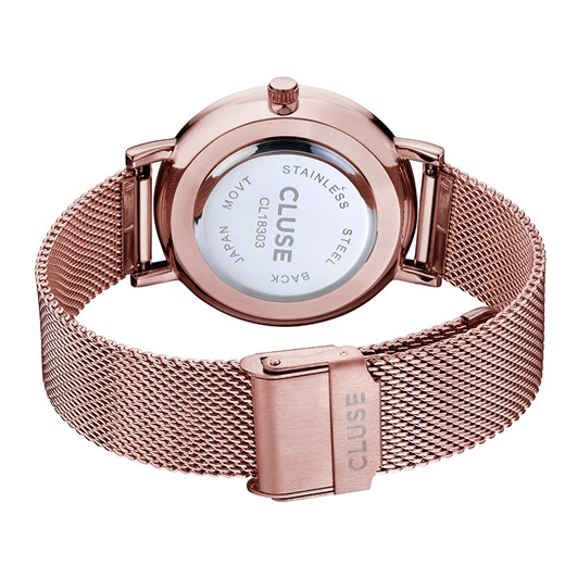 Zegarek CLUSE Pavane Rose Gold Stones CL18303 Cluse rozowy Time&More okazja