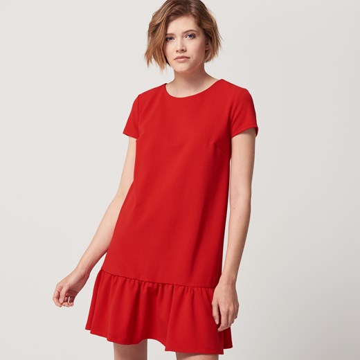 Mohito - Sukienka z wiązaniem na plecach - Czerwony