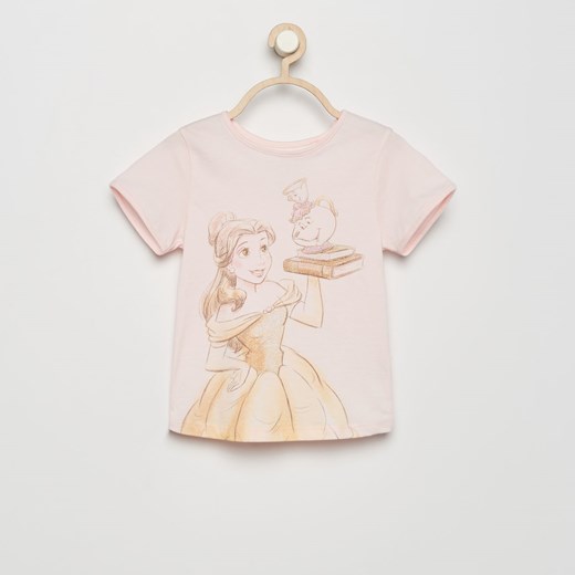 Reserved - Koszulka z pięknej i bestii - Różowy
