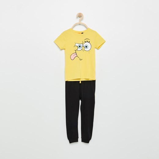 Reserved - Piżama spongebob - Żółty
