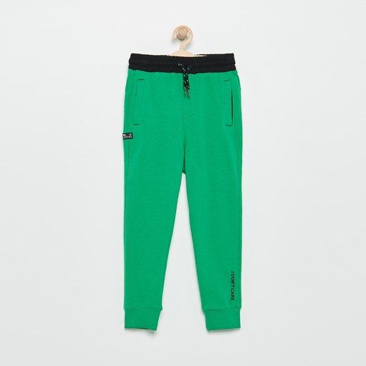 Reserved - Spodnie dresowe - Zielony