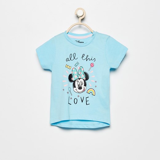 Reserved - T-shirt mickey mouse - Niebieski