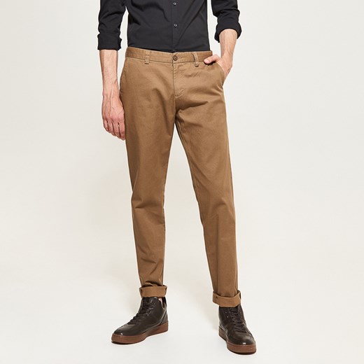 Reserved - Eleganckie spodnie - Brązowy