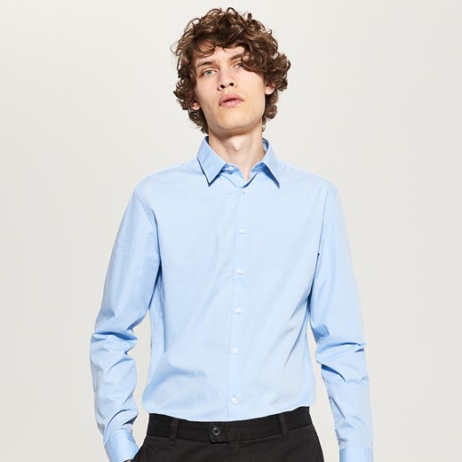 Reserved - Gładka koszula - Niebieski Reserved  39 