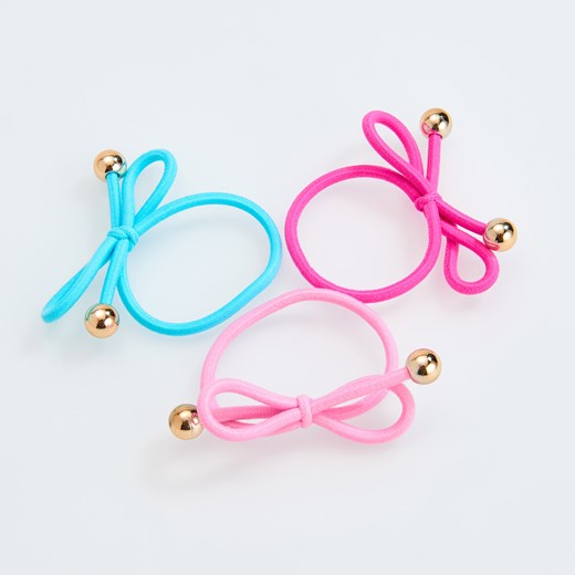 Reserved - Gumki do włosów - Pomarańczo