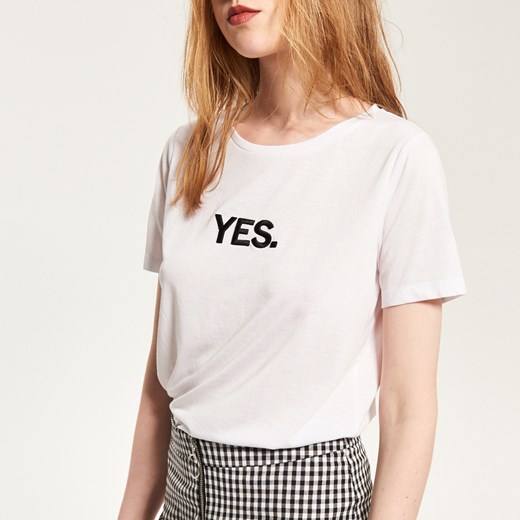 Reserved - Koszulka yes no - Biały