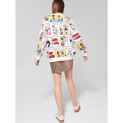 Sinsay - Komiksowa bluza disney - Wielobarwn