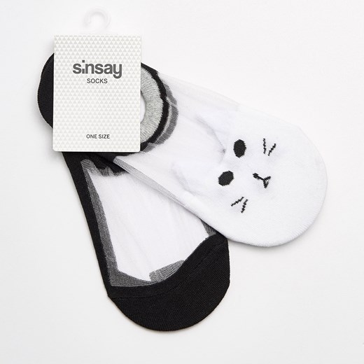 Sinsay - Stopki koty - Czarny