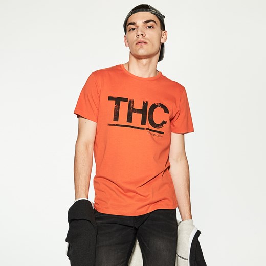 House - T-shirt z nadrukiem - Pomarańczo