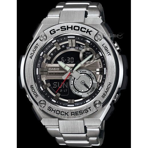 Zegarek męski Casio  G-SHOCK -  GST-210D-1AER  - 20 BAR+ PUDEŁKO