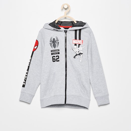 Reserved - Bluza spider-man - Szary Reserved szary