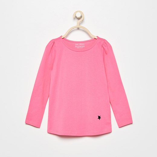 Reserved - Gładka koszulka - Różowy Reserved rozowy  