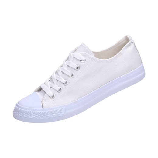 Białe trampki damskie buty COTTON CLUB 6923-1