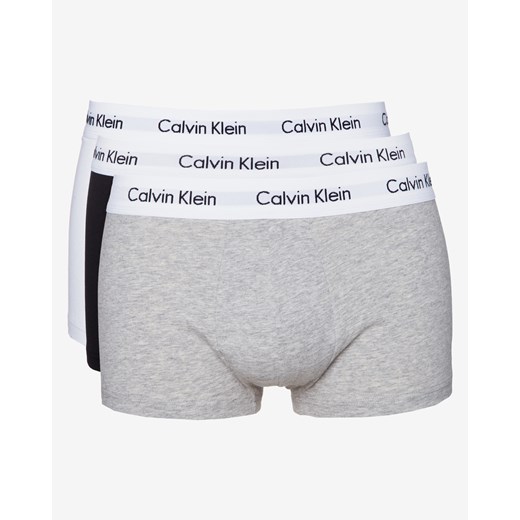 Calvin Klein Boxers 3 Piece M Czarny Biały Szary