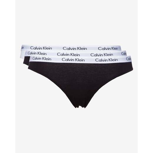 Calvin Klein 3-pack Spodenki Czarny Biały
