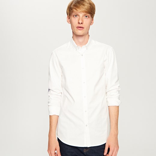 Reserved - Elegancka koszula - Biały  Reserved M 