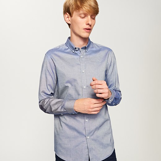 Reserved - Elegancka koszula - Niebieski  Reserved S 