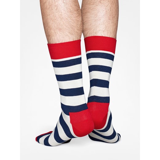 Skarpetki Happy Socks Stripe (red/navy/crem)