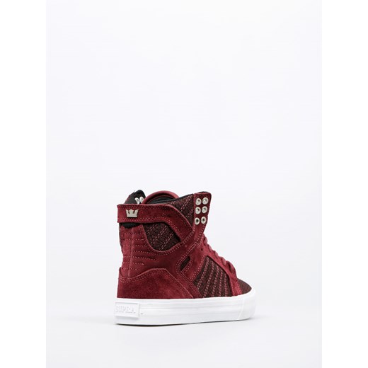 Buty Supra Skytop Wmn (burgundy/white)