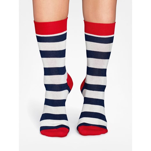 Skarpetki Happy Socks Stripe (red/navy/crem)