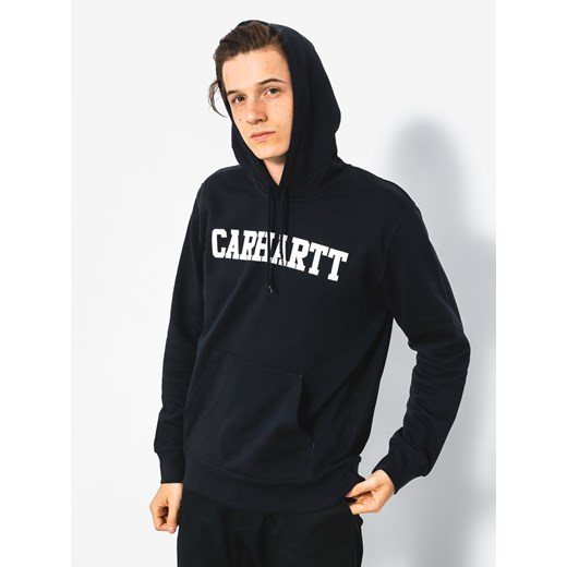 Bluza z kapturem Carhartt College HD (dark navy/white)