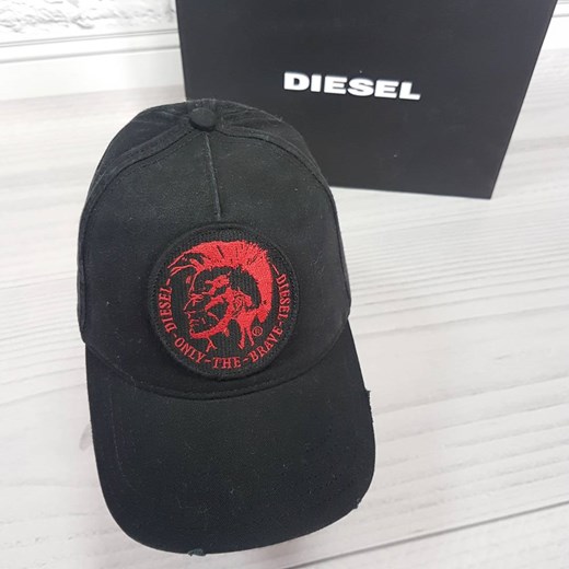 Diesel CUROMI Cap czarny Diesel uniwersalny wyprzedaż myLabels 