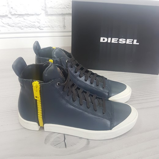Diesel S-NENTISH II Zip Round szary Diesel 43 okazja myLabels