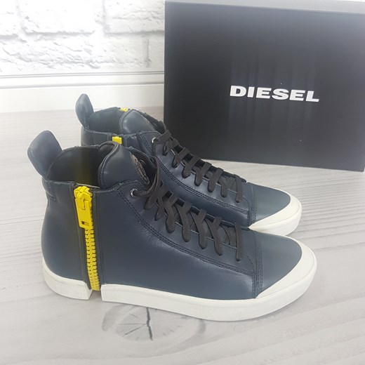 Diesel S-NENTISH II Zip Round szary Diesel 43 okazja myLabels 