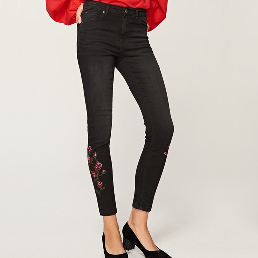 Reserved - Ladies` jeans trousers - Czarny  Reserved 40 