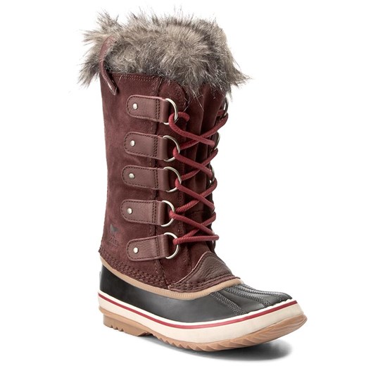 Śniegowce SOREL - Joan Of Arctic NL 2429-628 Redwood/Red Element Sorel fioletowy 36 eobuwie.pl