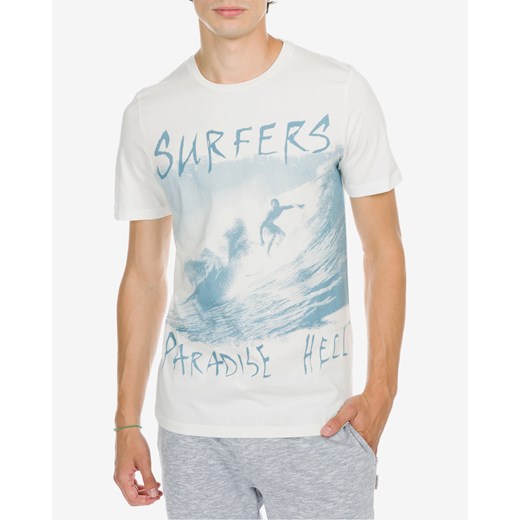 Jack & Jones Jaw T-shirt S Biały Jack & Jones  XXL BIBLOO