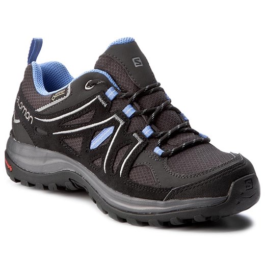 Trekkingi SALOMON - Ellipse 2 Gtx W 381629 20 M0 Asphalt/Black/Petunia Blue Salomon szary 36 2/3 eobuwie.pl