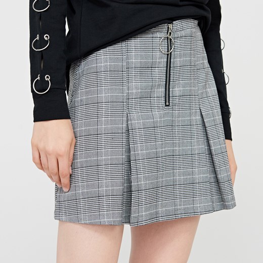 Cropp - Ladies` skirt - Szary szary Cropp XL 